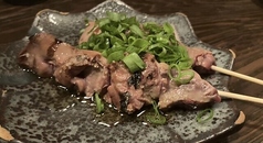 肝のレア焼き