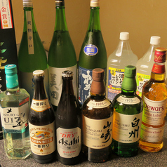 名物巻豚串と相性抜群の一杯