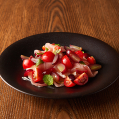 季節のフルーツのカプレーゼ