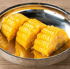 〔焼き野菜〕 山芋/とうもろこし/にんにくオイル焼き/ポギキムチ