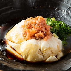しらす明太で食べる冷やしおぼろ豆腐
