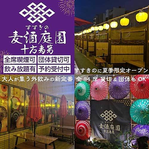 2026年5月13日OPEN【夏季限定】すすきのテラスビアガーデン！
