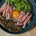 料理メニュー写真&nbsp;九条ネギの和牛ローストビーフ