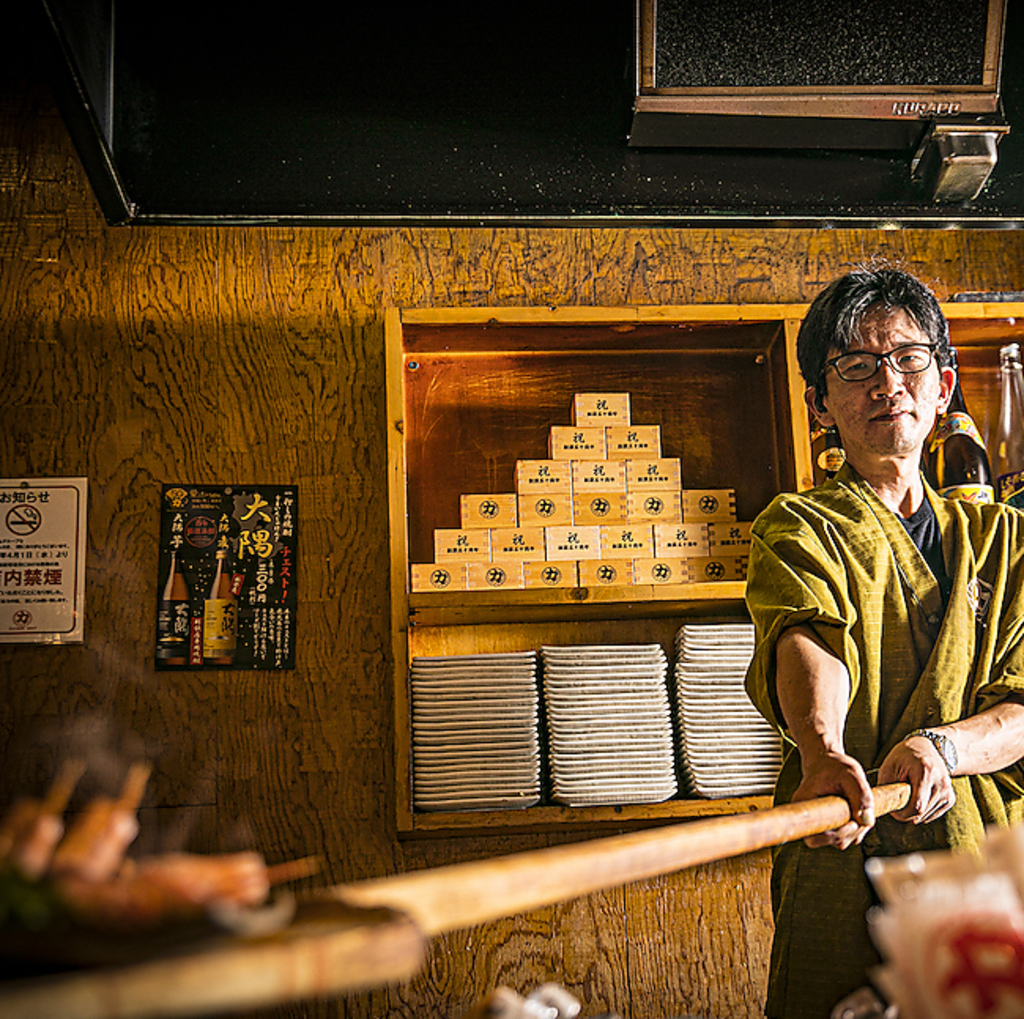 １階のカウンターでは目の前で焼き上げた『出来立て』をどうぞ！