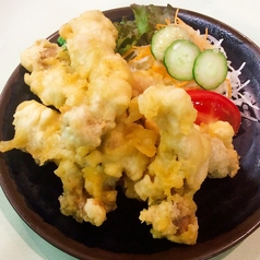 【オススメ】鶏肉の天ぷら定食