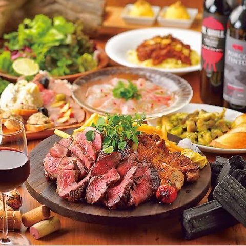 肉バル ローストビーフ 3時間食べ飲み放題 ハーベスト 水天宮・茅場町店