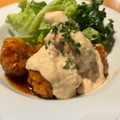 【チキン】チキン南蛮サラダ仕立て/激辛チキンサイコロ煮込
