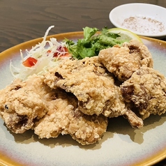 鶏の塩唐揚げ●