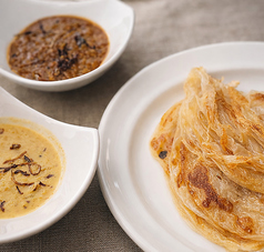 外カリッ！中モチッ！クセになる一枚。スリランカ人気パンのパラタ。