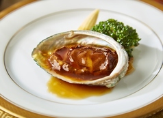 あわびの醤油煮込み