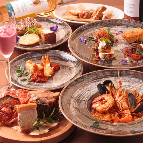 【現地シェフ直伝の本格サルデーニャ料理が楽しめる