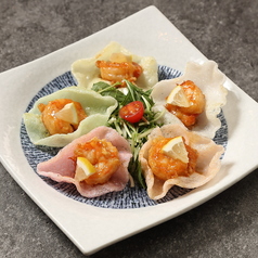 海老のオイスターマヨ炒め