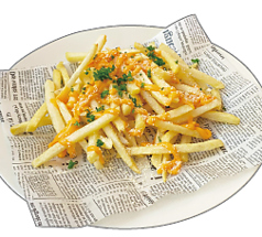 ポテトのグレイビーソースがけプティン