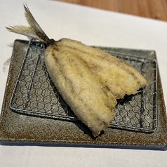 特大あじフライ天 梅しそ仕立て