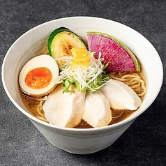 大山鶏と彩り野菜のゆず塩らぁ麺