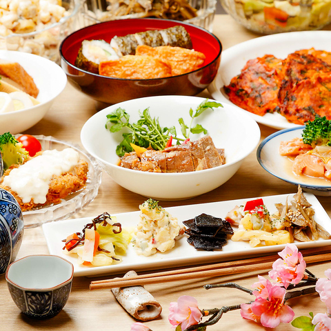 京風おでんと健康志向の料理が並ぶ和の空間◎人生訓を味わいながら楽しいひと時を♪