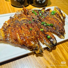 炭火焼きヒラメの頭
