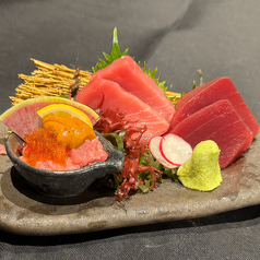 生本マグロいいとこ 3点盛り