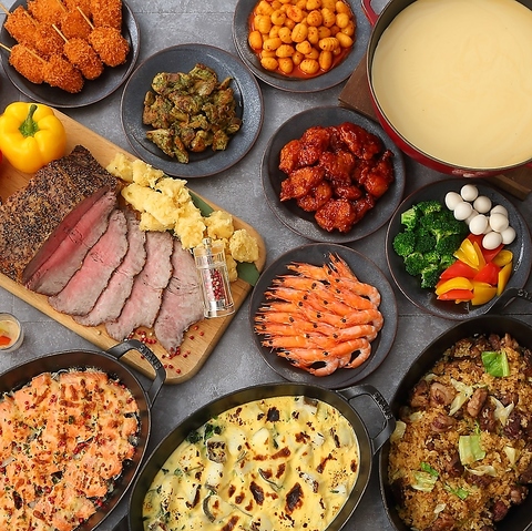 地上31階、140mの絶景とともに季節毎のテーマに沿ったブッフェをお楽しみください。