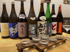 季節のプレミアム日本酒を多数ご用意しております♪