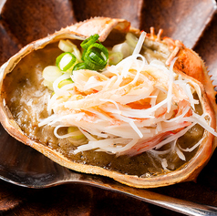 蟹味噌甲羅焼き