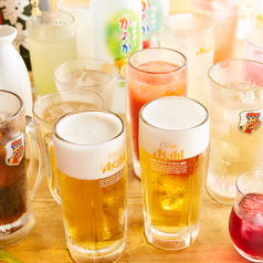 大人気！！充実の飲み放題メニュー◎