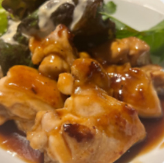 【チキン】チキンがゴロゴロご飯が少ないドリア/照り焼きチキン