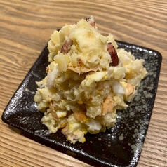 おでん卵とベーコンのポテトサラダ