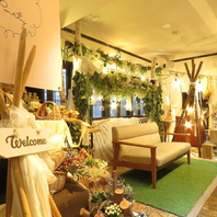 視界を遮るものがなく、ワンフロアの自由スペース