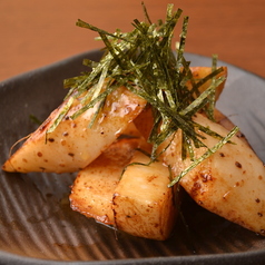 長いもバター焼き/長いものトロロステーキ