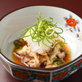 料理メニュー写真&nbsp;鶏皮ポン酢