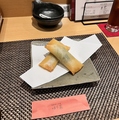 料理メニュー写真&nbsp;女将の手作り創作春巻き