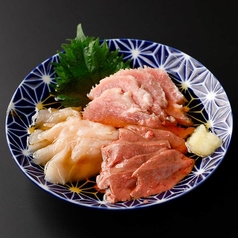 肉刺し3種盛り合わせ