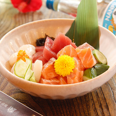 刺身の盛り合わせ