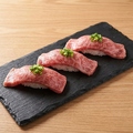 料理メニュー写真&nbsp;当店NO.１！★A5和牛の本格肉寿司