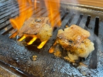 炎で焼き上げるお肉はアツアツジューシーで噛むほどに旨みがあふれ出し口福の味わいが広がります♪