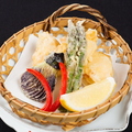 料理メニュー写真&nbsp;季節野菜の天ぷら