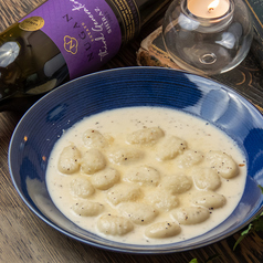 パルメザンクリームのニョッキ