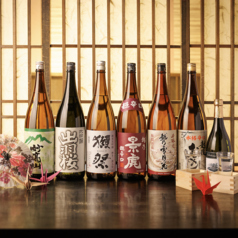 日本酒・焼酎も豊富にご用意♪