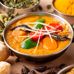 大地の恵み季節の野菜カリー