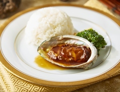あわび醤油煮込みご飯