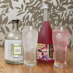 よく合う人気のお酒　山椒ハイボール　鍛高譚