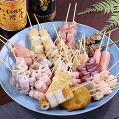 焼き鳥&野菜巻串 Y ワイのコース写真