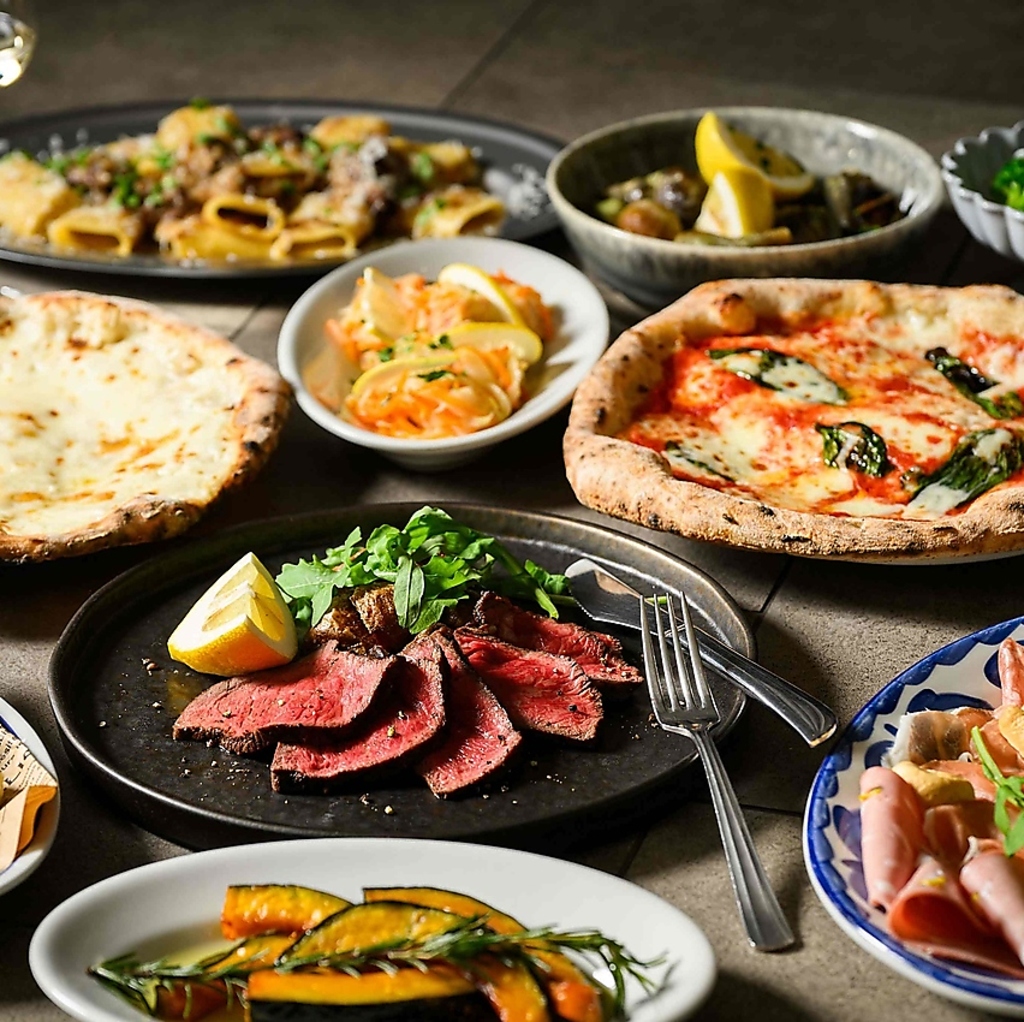 飲み放題付きコースやランチコースなど各種コースをご用意しております。