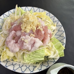 和牛のホルモンキャベツ