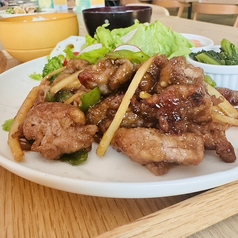 new　牛肉とパリっと新鮮ピーマンのオイスターソース炒めセット