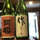 毎週4～5本は入れ替わる日本酒は和食との相性も抜群