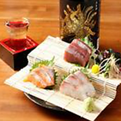 【鮮魚のお刺身3点盛り】日本酒との相性抜群です!