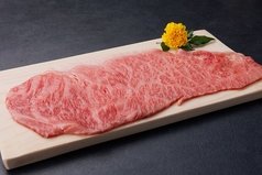 サーロインの焼きしゃぶ