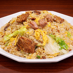 又焼レタスチャーハン